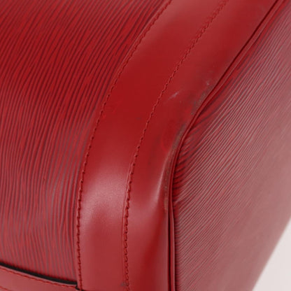 Louis Vuitton Noe Handbag Epi Leather, RED, LEATHER, Shoulder bag