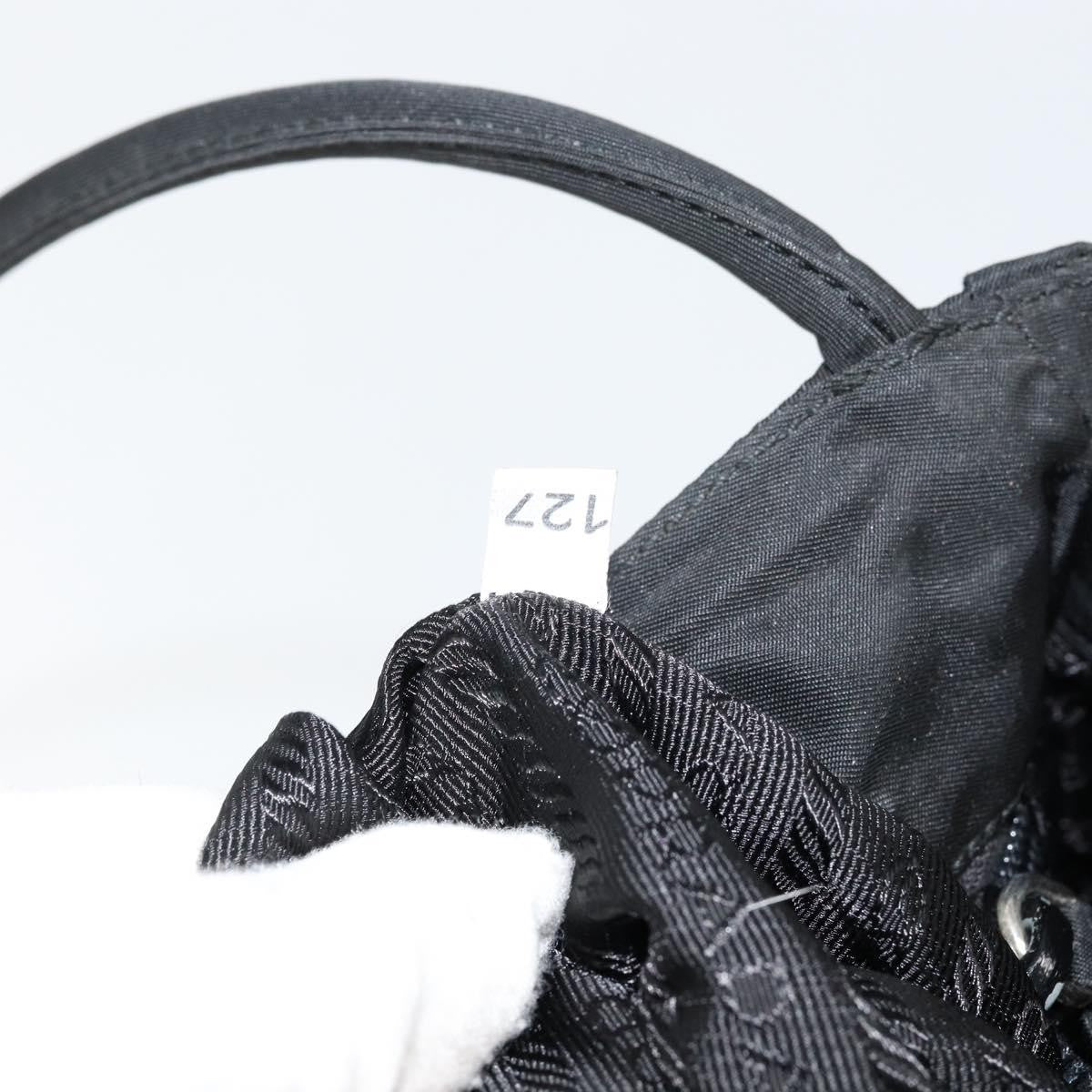 Prada Vintage Tote Tessuto, BLACK, NYLON, Tote bag