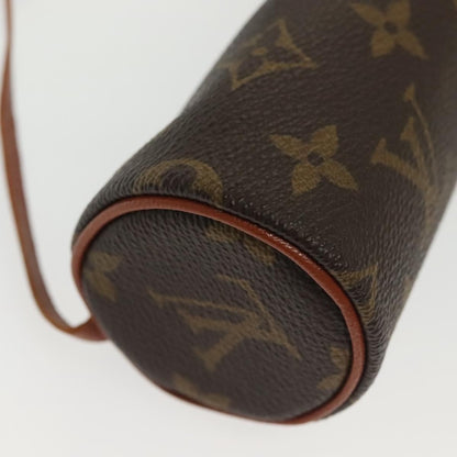 Louis Vuitton Papillon Pochette Monogram Canvas, BROWN, CANVAS, Handbag