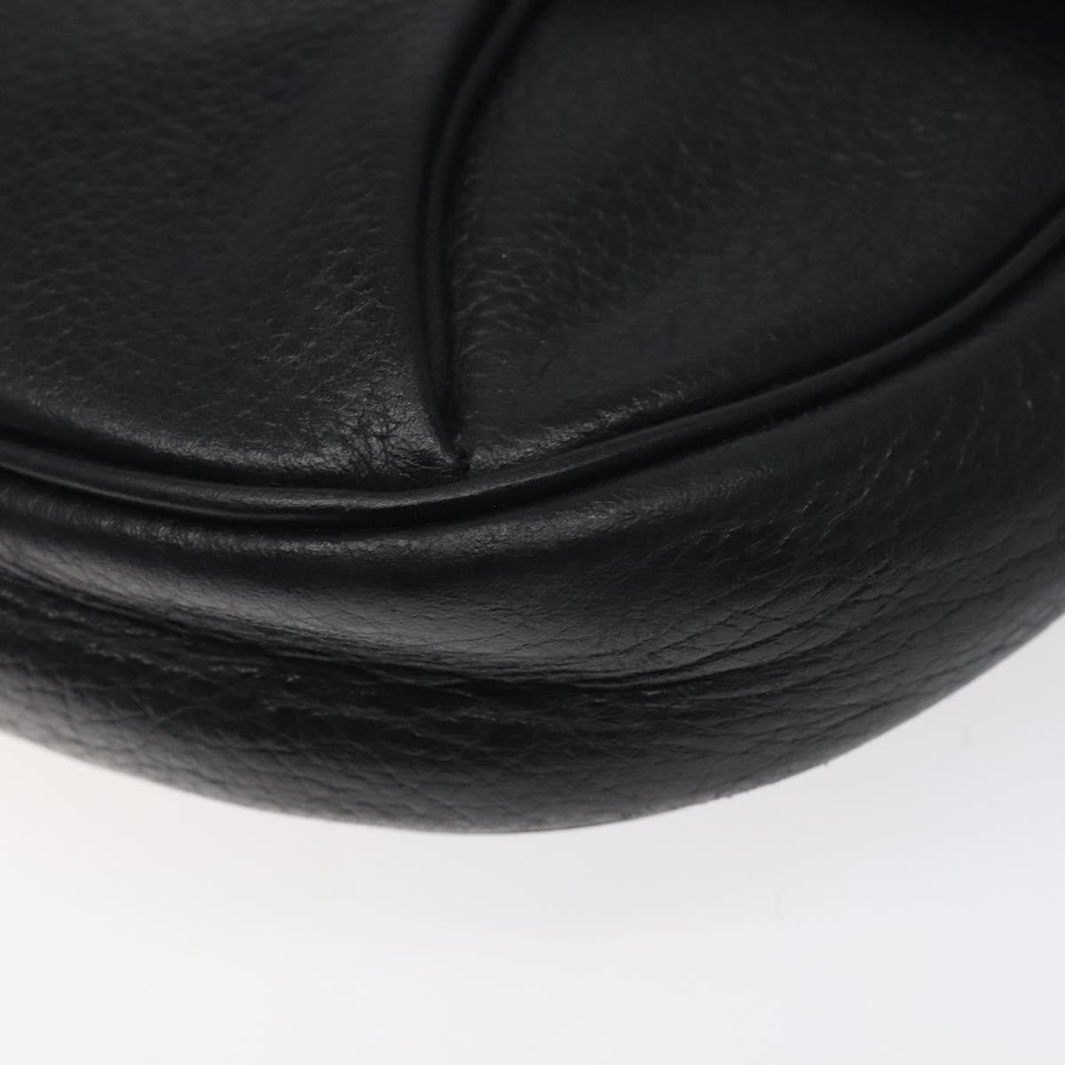Burberry Flap Shoulder Bag Leather, BLACK, LEATHER, Shoulder bag