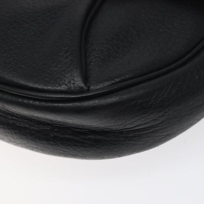 Burberry Flap Shoulder Bag Leather, BLACK, LEATHER, Shoulder bag