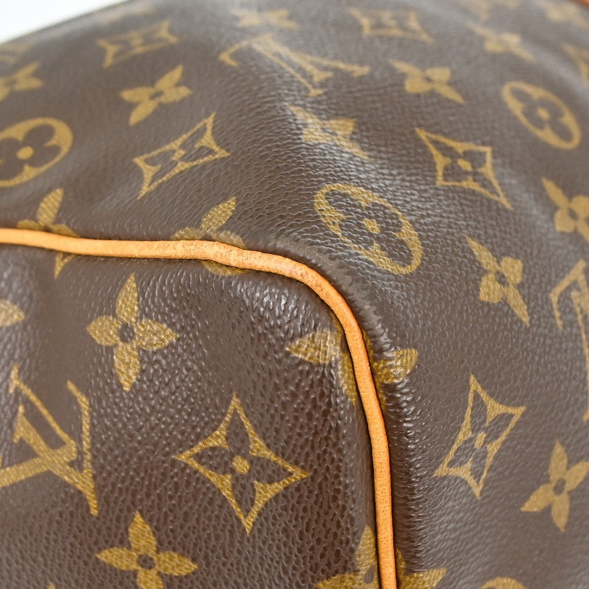 Louis Vuitton Keepall Bag Monogram Canvas, Brown, Canvas, Travel Bag