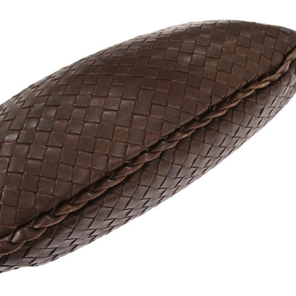 Bottega Veneta Hop Hobo Intrecciato Leather, BROWN, LEATHER, Handbag