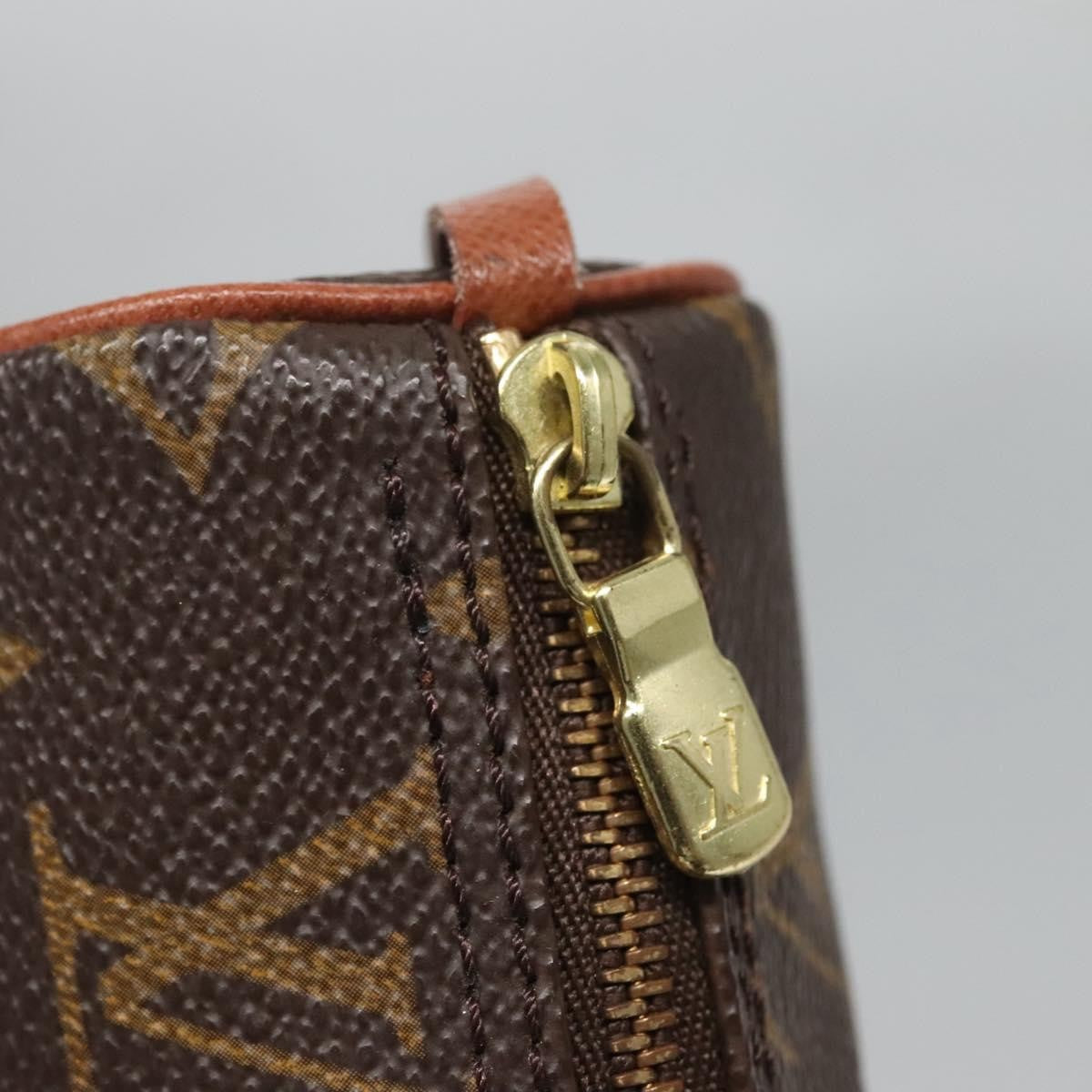 Louis Vuitton Papillon Pochette Monogram Canvas, BROWN, CANVAS, Clutche & pouche