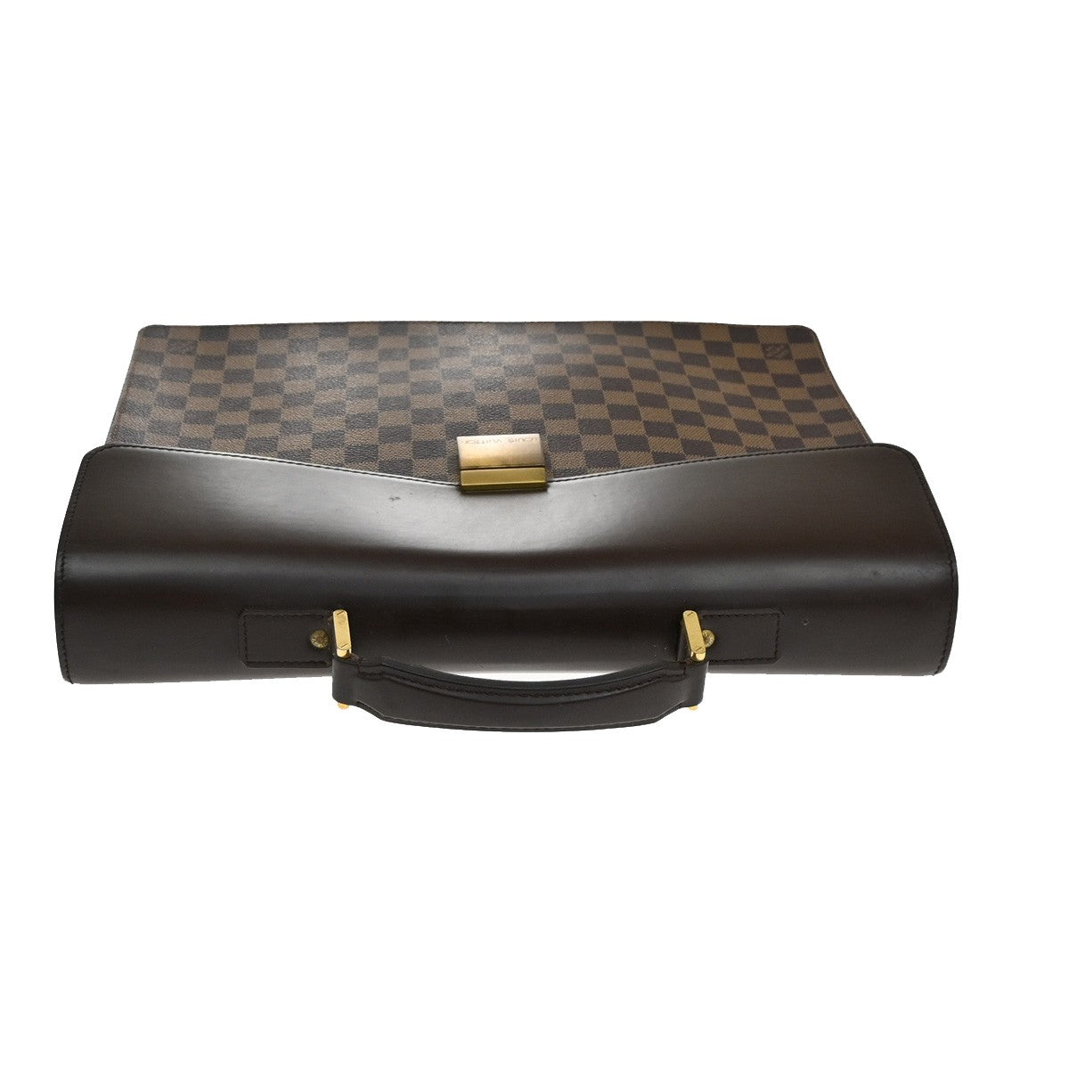 Louis Vuitton Altona Bag Damier, BROWN, CANVAS, Briefcase