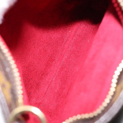 Louis Vuitton Partition Wristlet Clutch Monogram Canvas, BROWN, CANVAS, Clutche & pouche