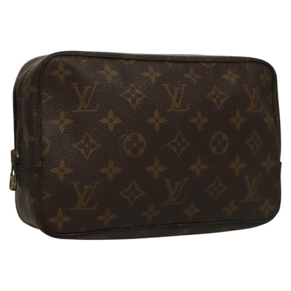 Louis Vuitton Trousse Toilette Monogram Canvas, BROWN, CANVAS, Clutche & pouche