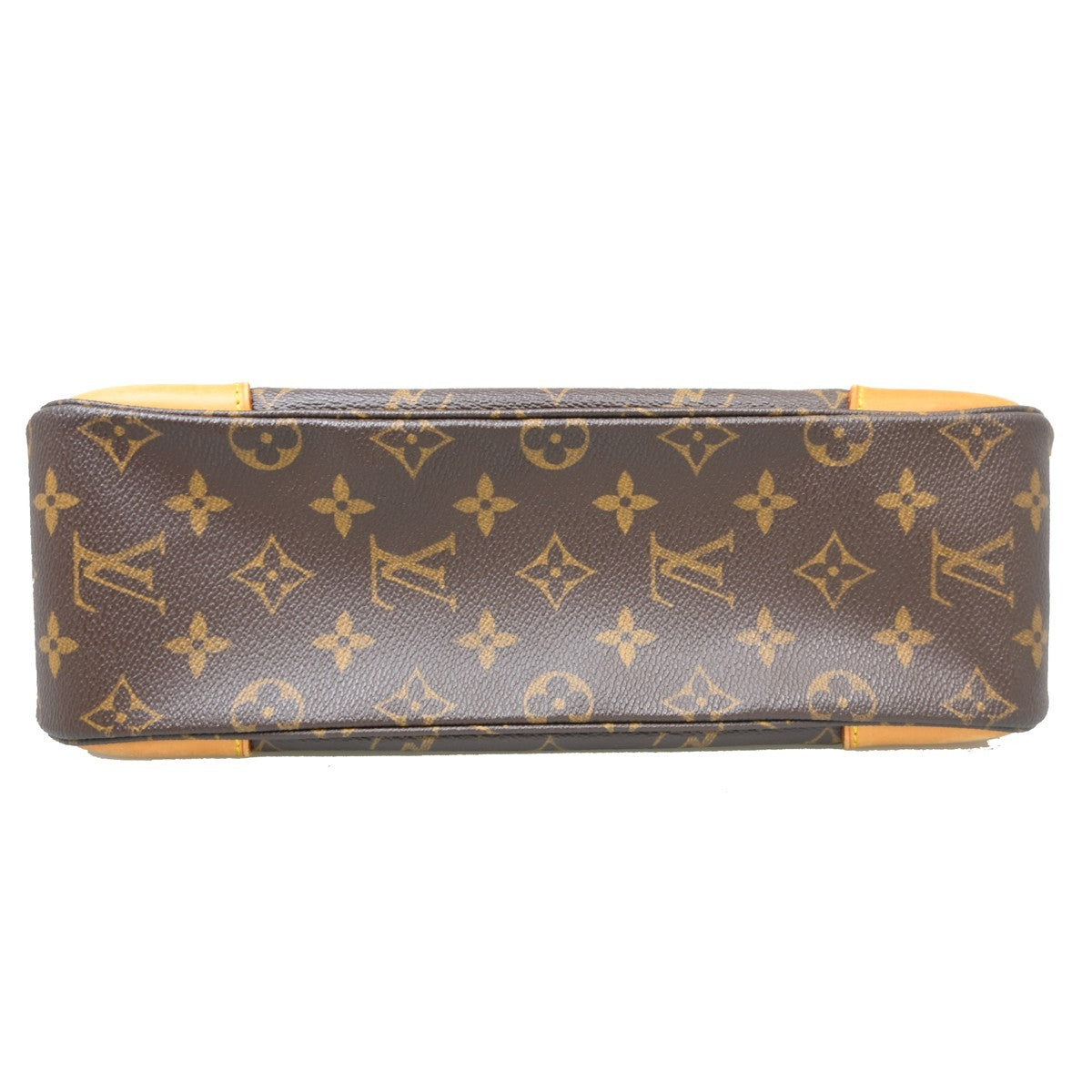 Louis Vuitton Boulogne Handbag Monogram Canvas, Brown, Canvas, Shoulder Bag