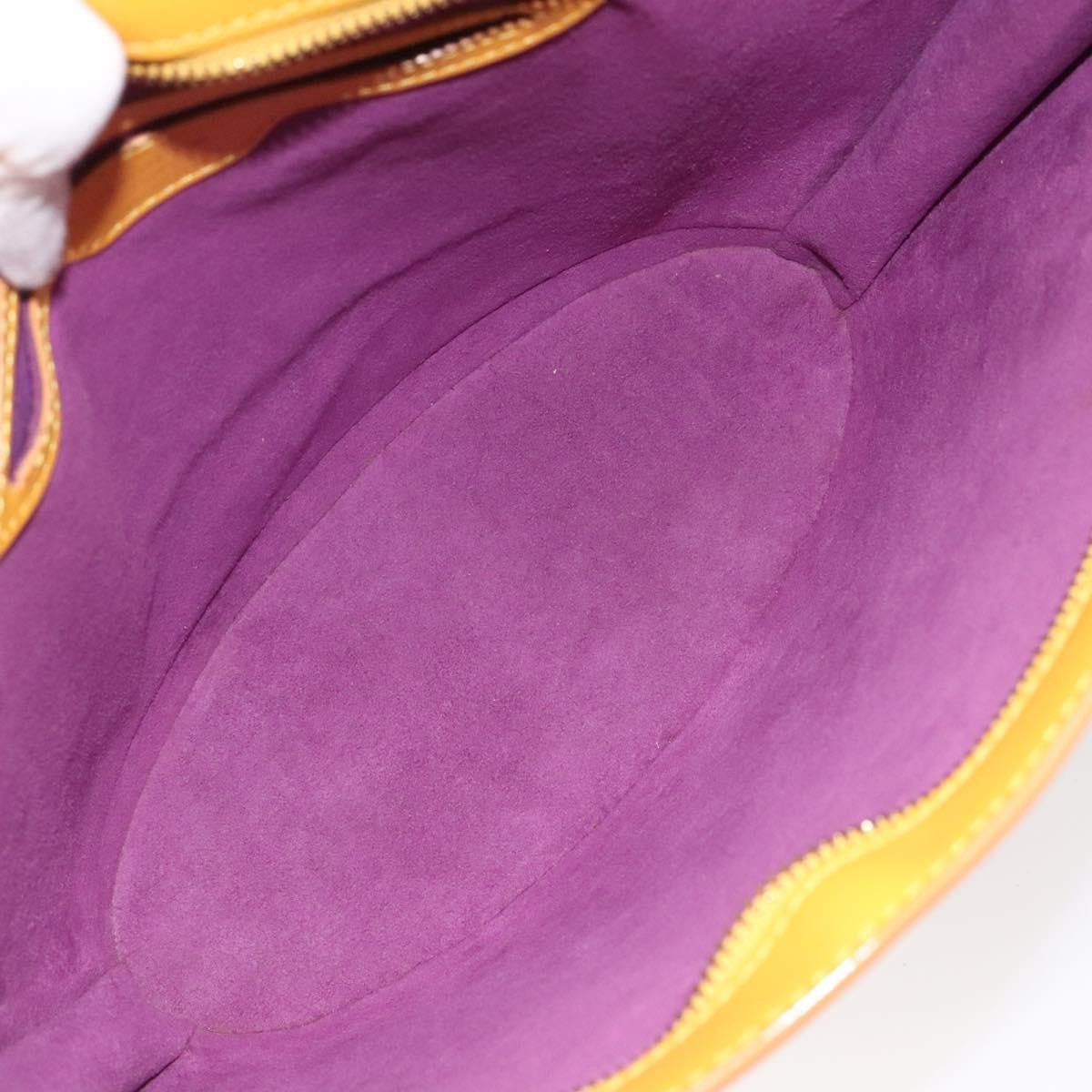 Louis Vuitton Saint Jacques Handbag Epi Leather, YELLOW, LEATHER, Handbag