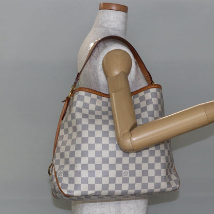 Louis Vuitton Delightful NM Handbag Damier, WHITE, CANVAS, Handbag