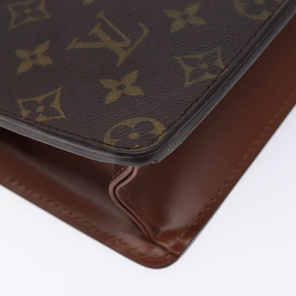 Louis Vuitton Pochette Homme Monogram Canvas, BROWN, CANVAS, Clutche & pouche