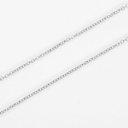 Tiffany & Co. Elsa Peretti Open Heart Pendant Necklace Sterling Silver with Pink Sapphire, SILVER, SILVER, Necklace