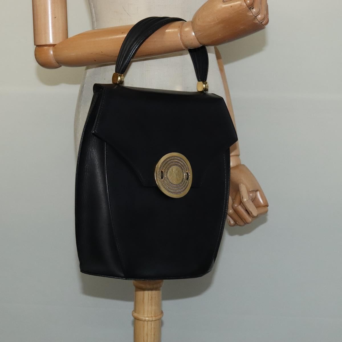 Bally Handbag Leather, BLACK, LEATHER, Handbag
