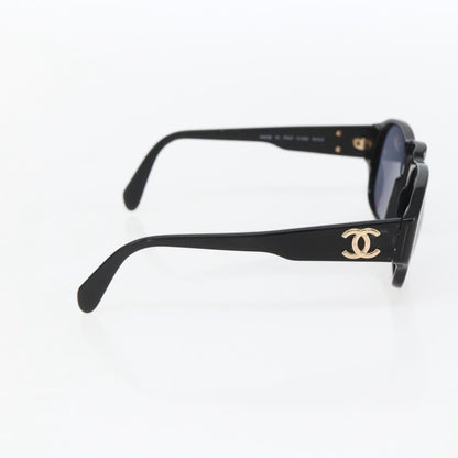 Chanel Logo CC Sunglasses Plastic, Black, Plastic, Sunglasses