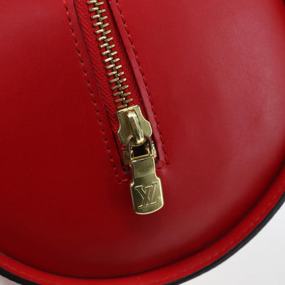 Louis Vuitton Soufflot Handbag Epi Leather, RED, LEATHER, Shoulder bag