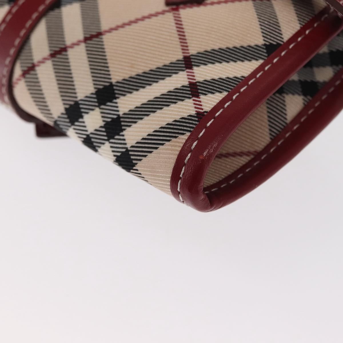 Burberry Waist Bag Vintage Check Canvas, BEIGE, CANVAS, Clutche & pouche