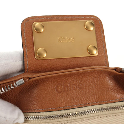 Chloe Paddington Lock Handbag Leather, BROWN, LEATHER, Shoulder bag