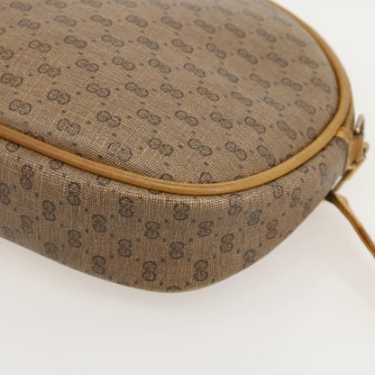 Gucci Micro GG supreme shoulder bag GG canvas, Beige, PVC, Shoulder Bag