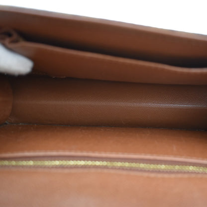 Louis Vuitton Dame Pochette Monogram Canvas, BROWN, CANVAS, Clutche & pouche