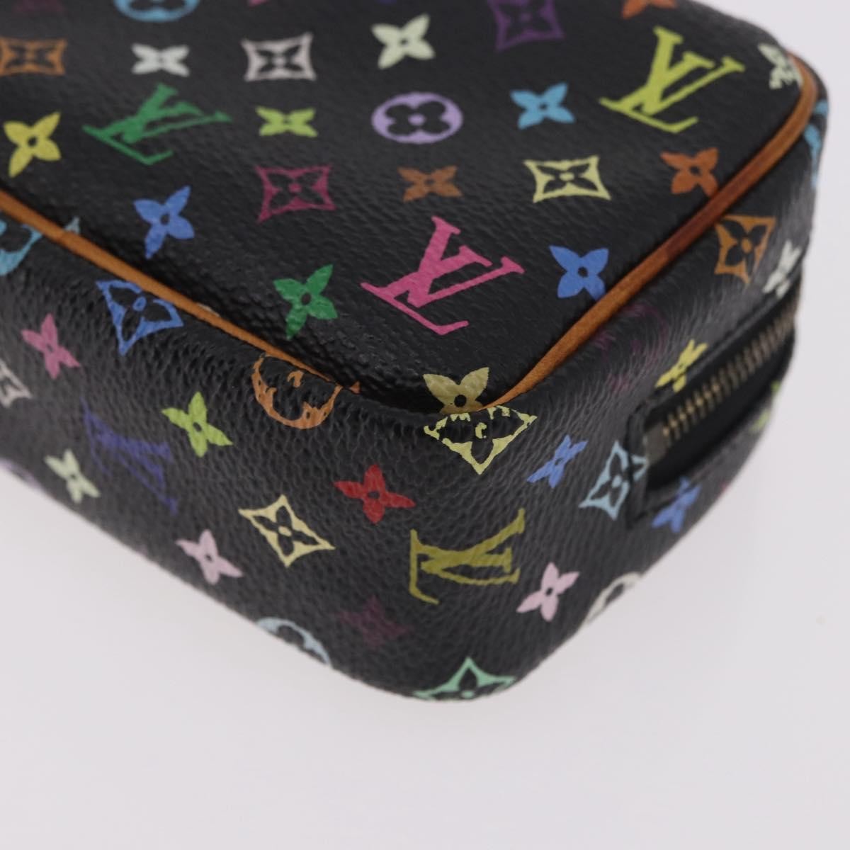 Louis Vuitton Wapity Trousse Pouch Monogram Multicolor, Multicolour, Canvas, Clutch