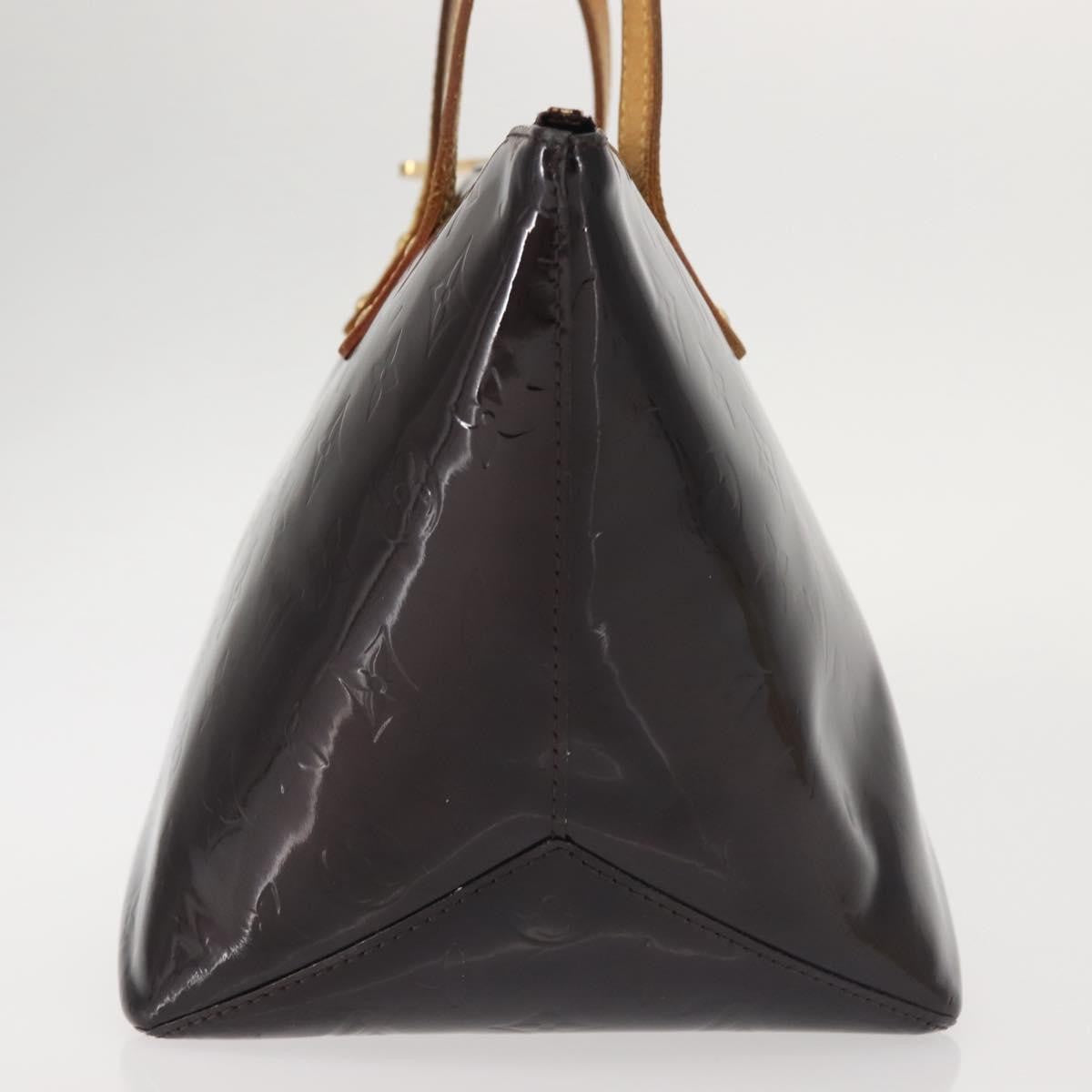 Louis Vuitton Bellevue Handbag Monogram Vernis, BURGUNDY, PATENT_LEATHER, Handbag