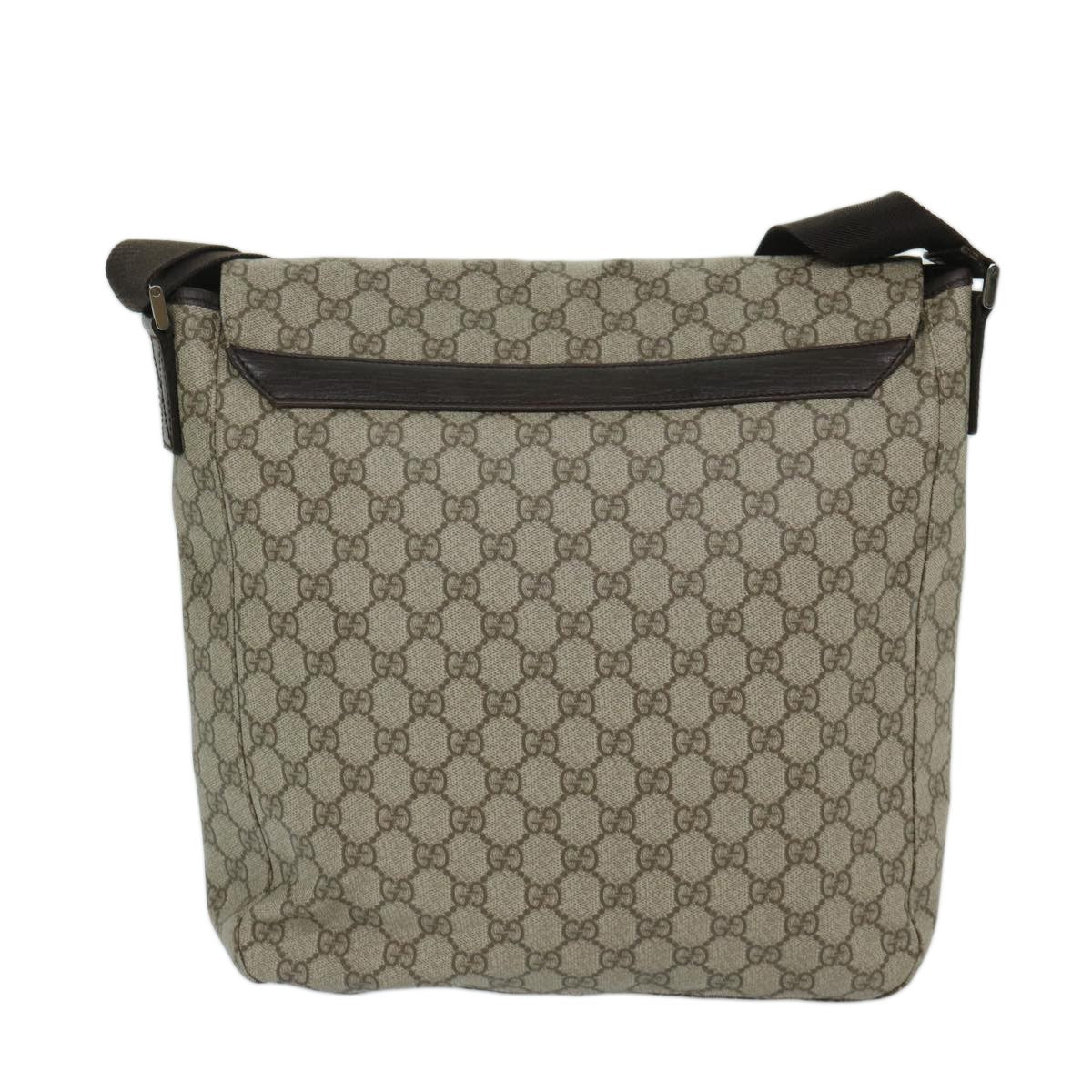 Gucci GG Supreme Messenger Bag GG canvas, BEIGE, CANVAS, Shoulder bag