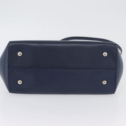 Louis Vuitton Marly Handbag Epi Leather, Blue, Leather, Handbag