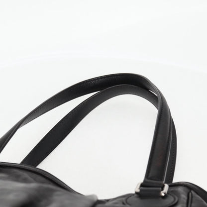 Gucci Full Moon Tote Leather, BLACK, LEATHER, Tote bag