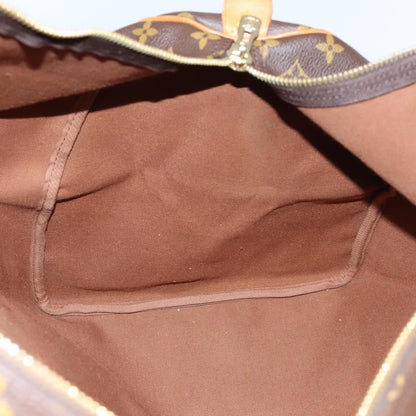 Louis Vuitton Keepall Bag Monogram Canvas, BROWN, CANVAS, Travel bag