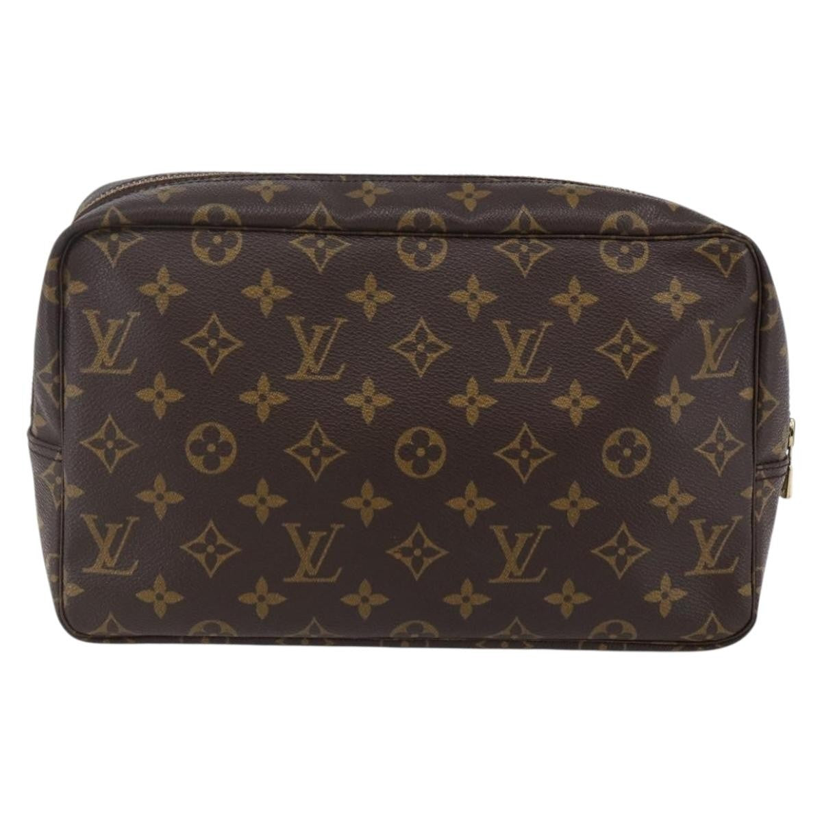 Louis Vuitton Trousse Toilette Monogram Canvas, BROWN, CANVAS, Clutche & pouche