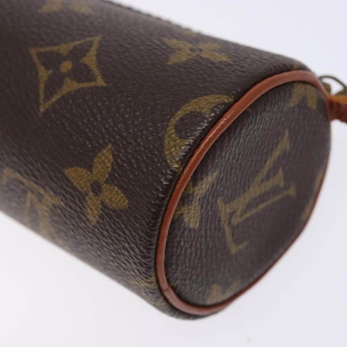 Louis Vuitton Papillon Pochette Monogram Canvas, BROWN, CANVAS, Handbag