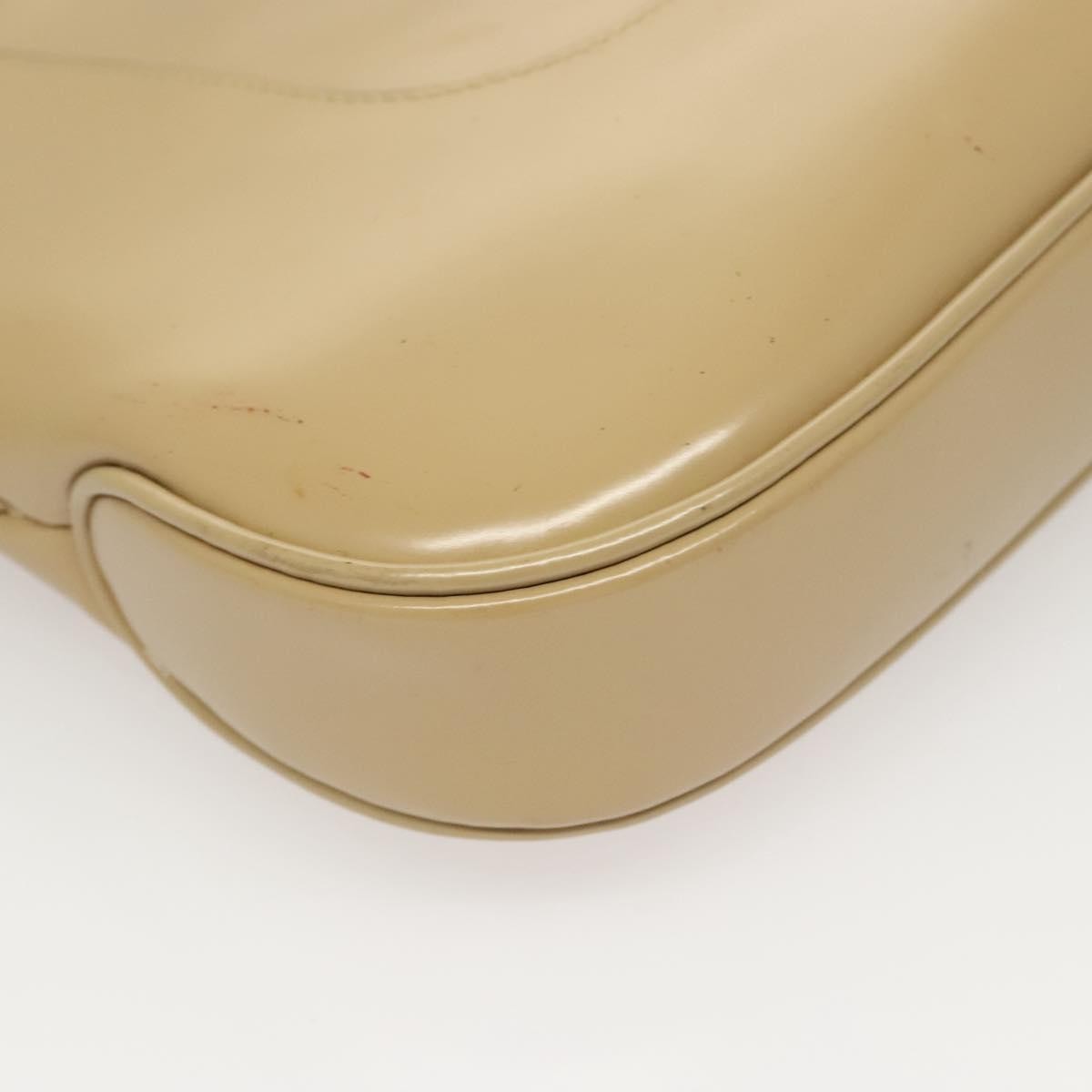 Gucci Vintage Jackie Handbag Leather, BEIGE, LEATHER, Handbag