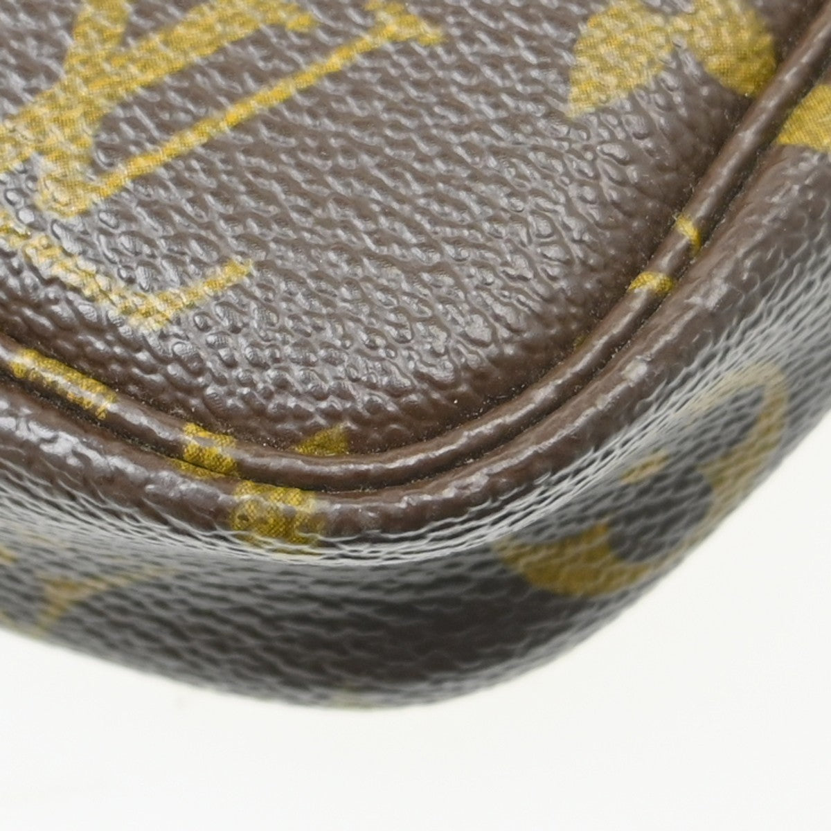 Louis Vuitton Pochette Accessoires NM Monogram Canvas, Brown, Canvas, Clutch