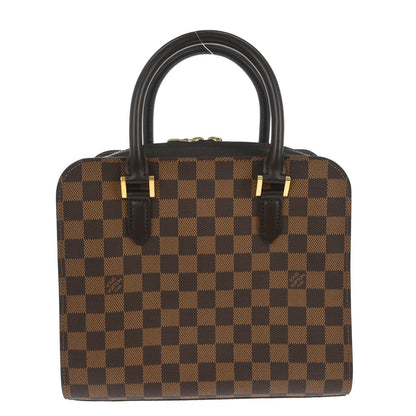 Louis Vuitton Triana Bag Damier, Brown, Canvas, Handbag