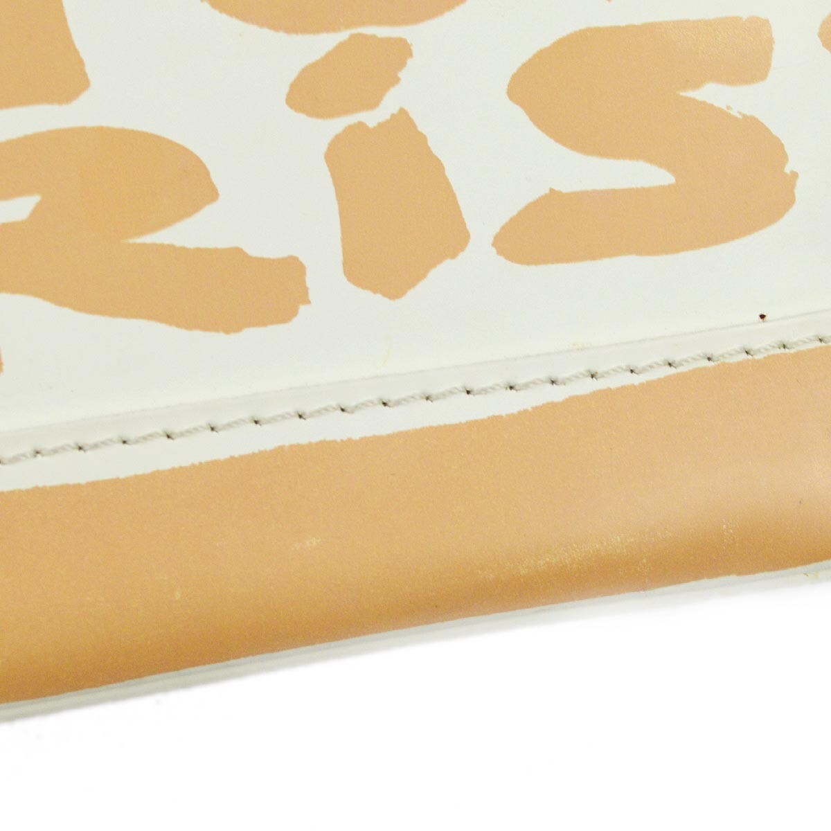 Louis Vuitton Alma Handbag Limited Edition Graffiti Leather, Beige, Leather, Handbag