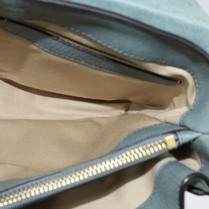 Chloe Faye Day Bag Leather, GREEN, LEATHER, Handbag