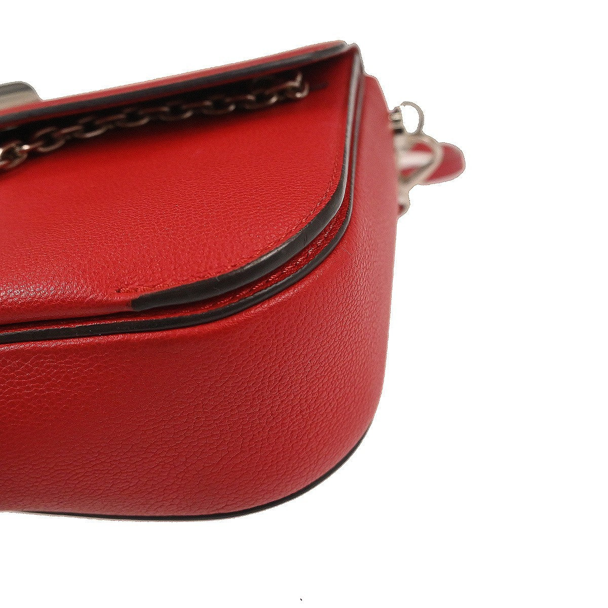 Louis Vuitton Very Messenger Monogram Leather, RED, LEATHER, Shoulder bag
