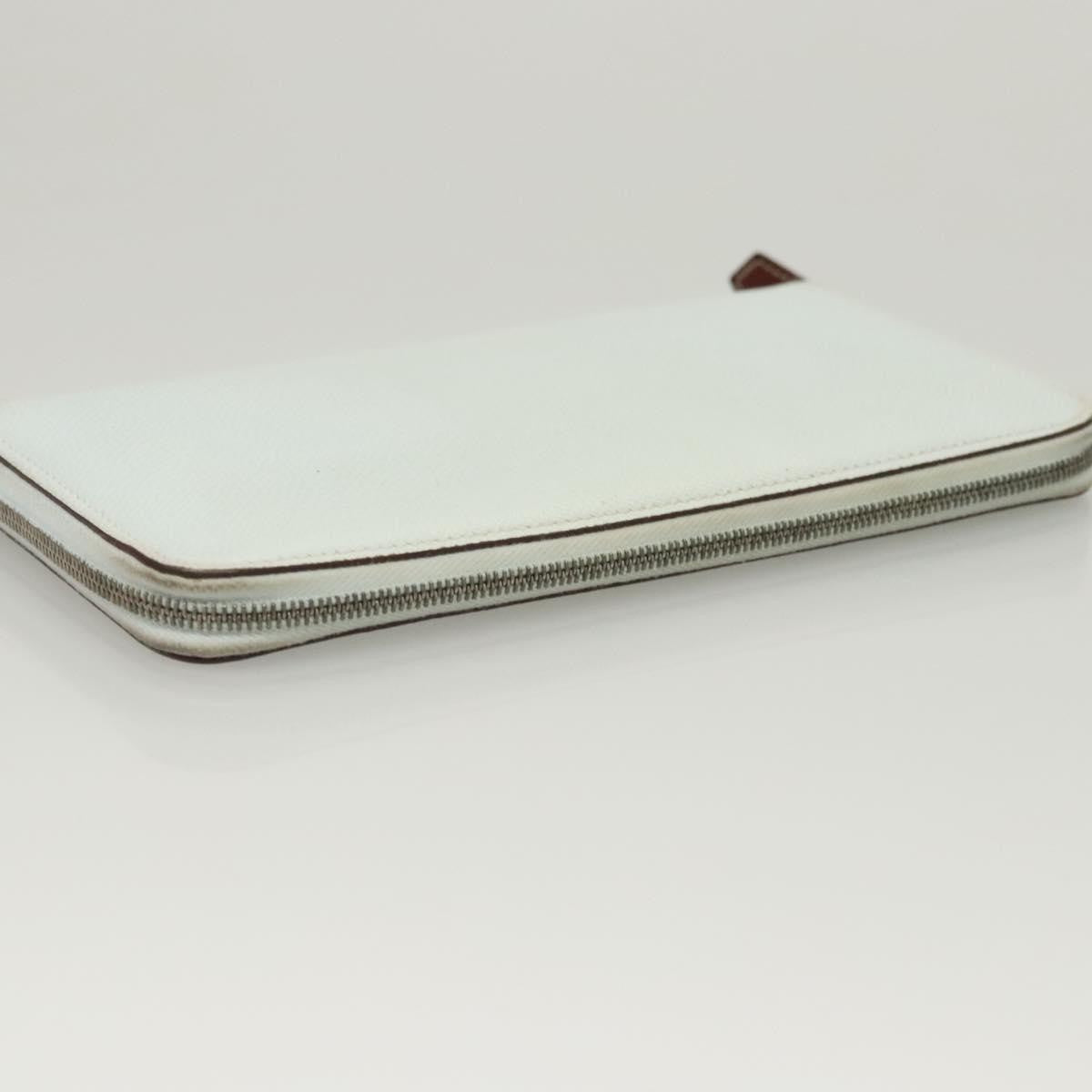 Hermes Azap Zip Around Wallet Epsom, BLUE, LEATHER, Wallets