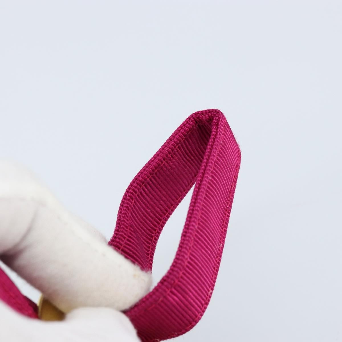 Celine Circle Logo Pouch Canvas, PINK, CANVAS, Clutche & pouche