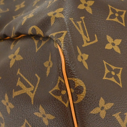 Louis Vuitton Keepall Bag Monogram Canvas, Brown, Canvas, Travel Bag