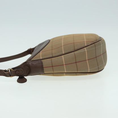 Burberry Nova check Shoulder bag Canvas, BEIGE, CANVAS, Shoulder bag