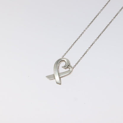 Tiffany & Co. Paloma Picasso Loving Heart Pendant Necklace Silver 925, SILVER, SILVER, Necklace