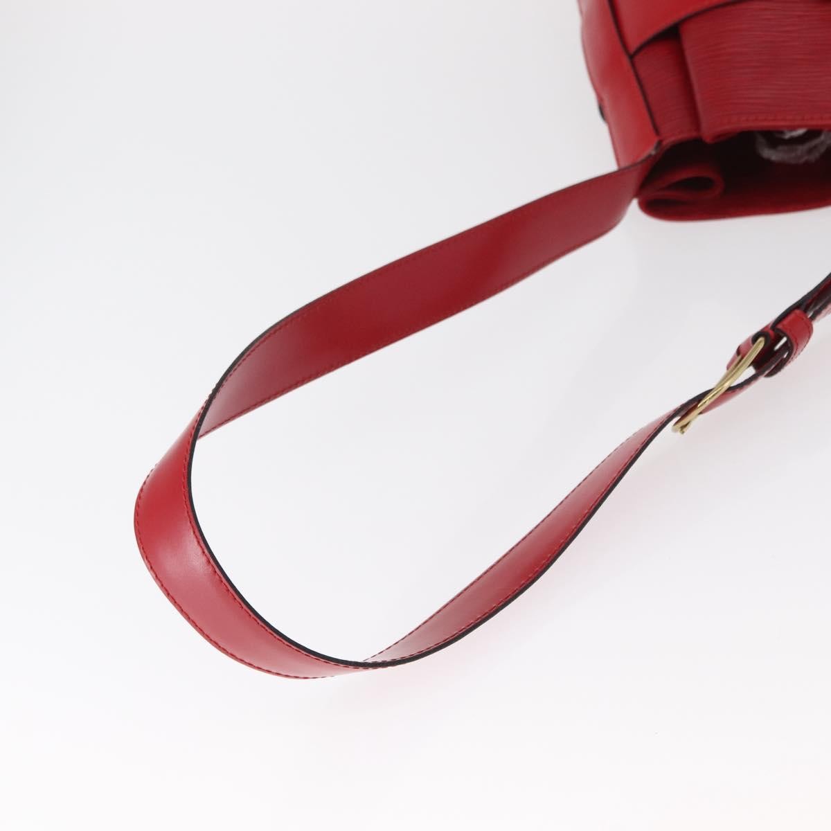 Louis Vuitton Vintage Sac d'Epaule Handbag Epi Leather, RED, LEATHER, Shoulder bag