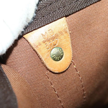 Louis Vuitton Keepall Bag Monogram Canvas, BROWN, CANVAS, Travel bag