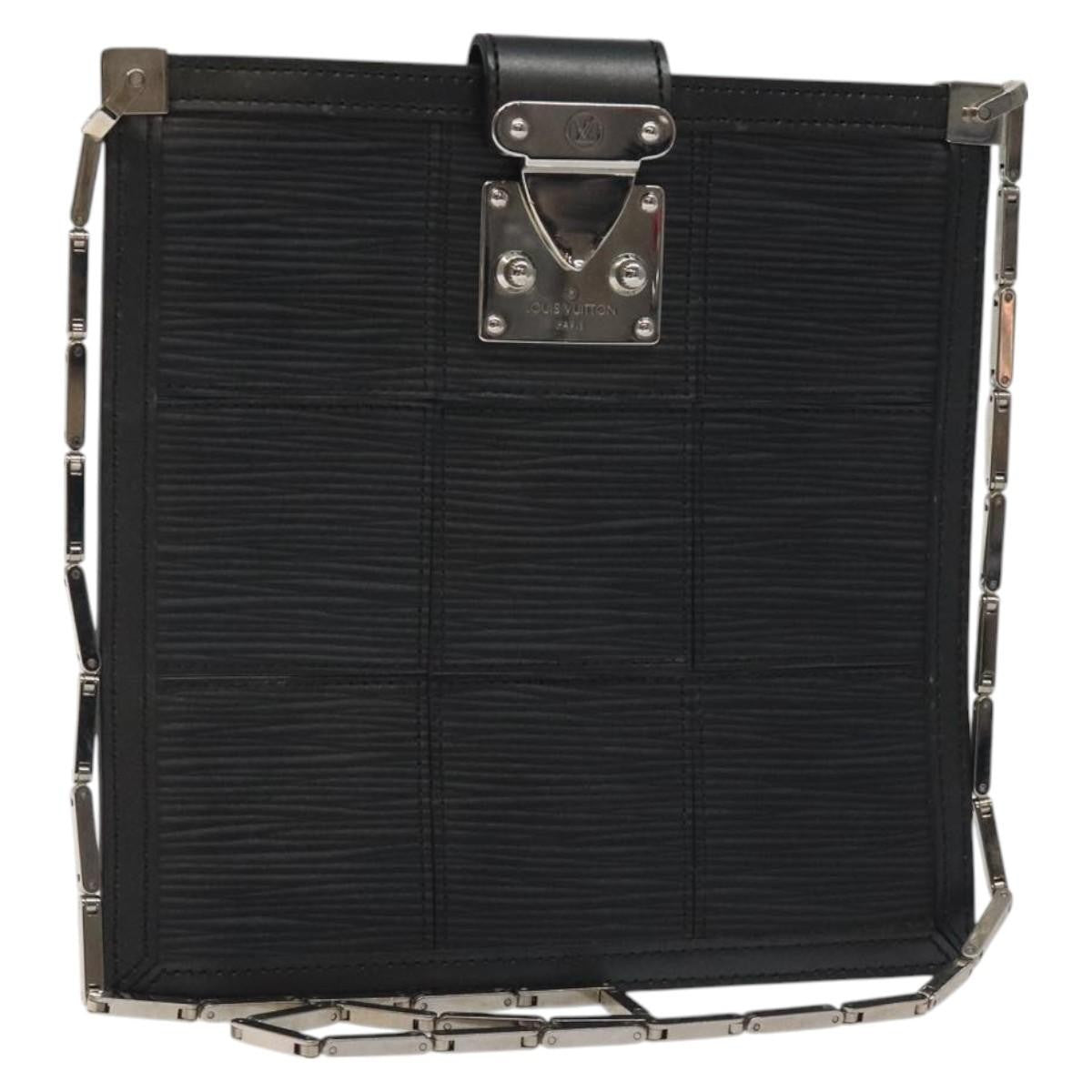 Louis Vuitton Mojito Handbag Stretch Epi Leather, BLACK, LEATHER, Handbag