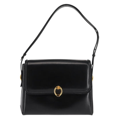Gucci Vintage Shoulder Bag Leather, BLACK, LEATHER, Shoulder bag