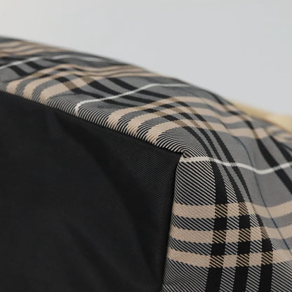 Burberry Nova Check Tote Nylon, GRAY, NYLON, Tote bag