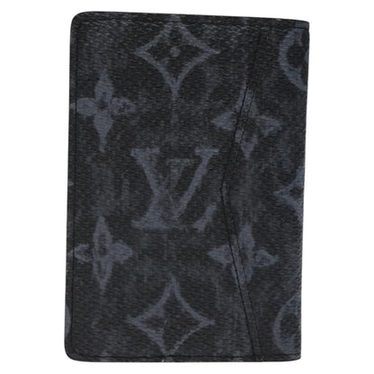 Louis Vuitton Pocket Organizer Limited Edition Monogram Canvas, BLACK, CANVAS, Clutche & pouche