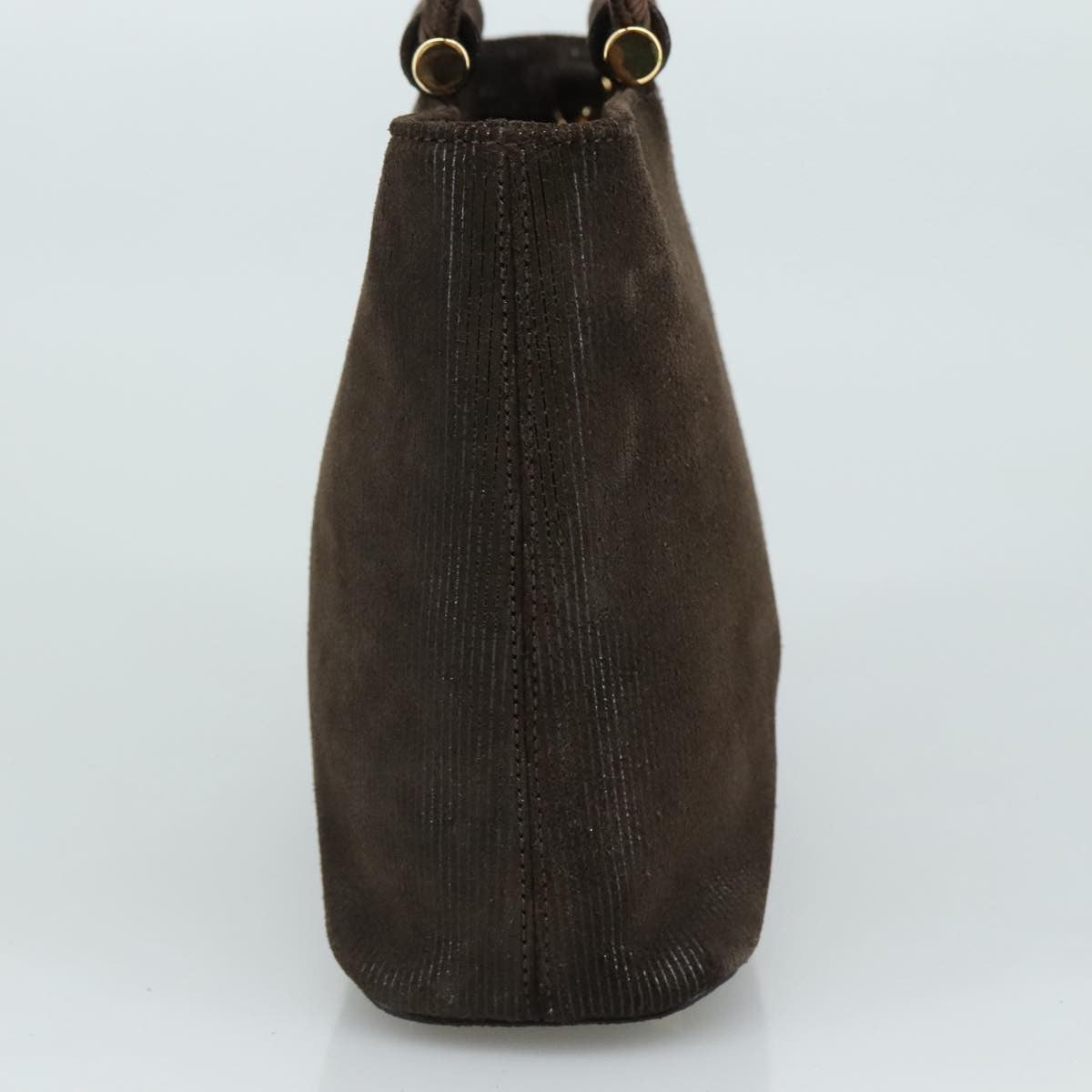 Celine Handbag Suede, BROWN, SUEDE, Handbag
