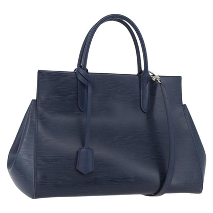 Louis Vuitton Marly Handbag Epi Leather, Blue, Leather, Handbag